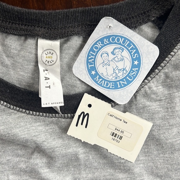 California Map Home Baseball Tee T-Shirt - Picture 4 of 12